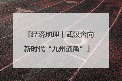 经济地理丨武汉奔向新时代“九州通衢”