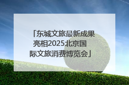 东城文旅最新成果亮相2025北京国际文旅消费博览会