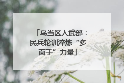 乌当区人武部：民兵轮训淬炼“多面手”力量