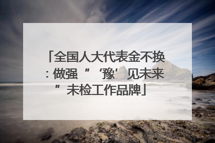 全国人大代表金不换：做强“‘豫’见未来”未检工作品牌