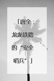 唐全：龙龙铁路的“安全哨兵”