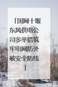 国网十堰东风供电公司多举措筑牢电网防外破安全防线