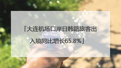 大连机场口岸日韩籍旅客出入境同比增长65.8%