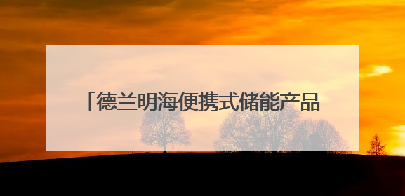 德兰明海便携式储能产品亮相2025年日本大阪世博会中国馆深圳活动周