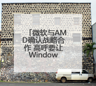 微软与AMD确认战略合作 高呼要让Windows成为头号游戏平台