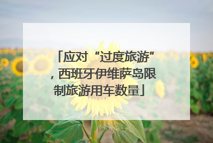 应对“过度旅游”，西班牙伊维萨岛限制旅游用车数量