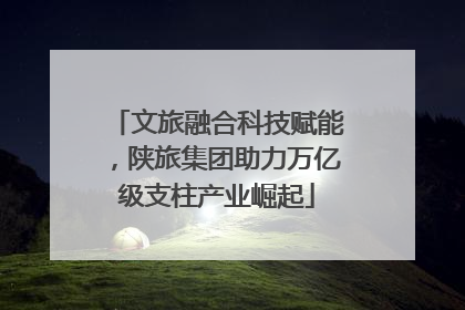 文旅融合科技赋能，陕旅集团助力万亿级支柱产业崛起