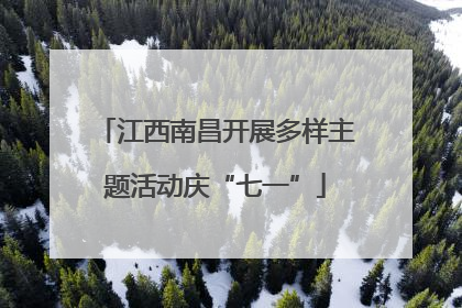 江西南昌开展多样主题活动庆“七一”