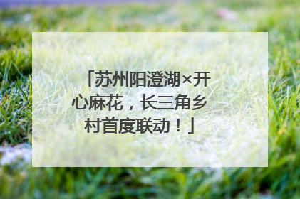 苏州阳澄湖×开心麻花，长三角乡村首度联动！