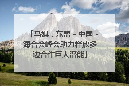 马媒：东盟－中国－海合会峰会助力释放多边合作巨大潜能
