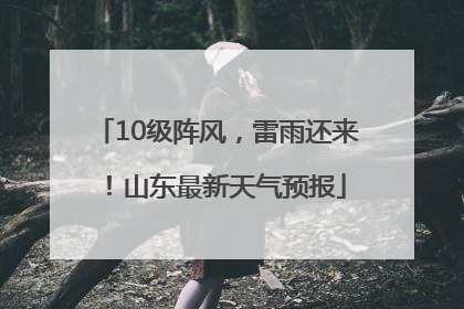 10级阵风，雷雨还来！山东最新天气预报