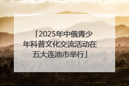 2025年中俄青少年科普文化交流活动在五大连池市举行